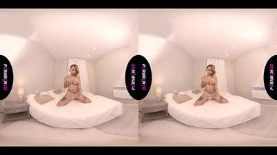 PORNBCN VR MILF Panyòl ki gen matirite masturbe ak souse Dick ou nan POV pandan y ap fimen ak secousse janm li